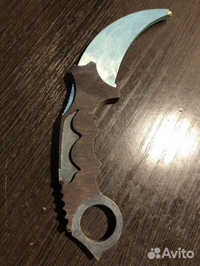 Деревянный нож керамбит