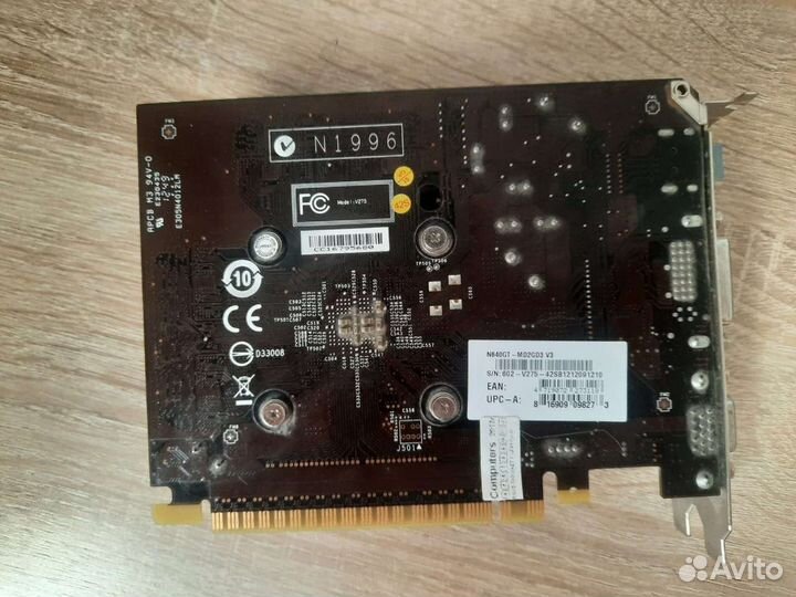 Видеокарта GT 640 на 1 гб