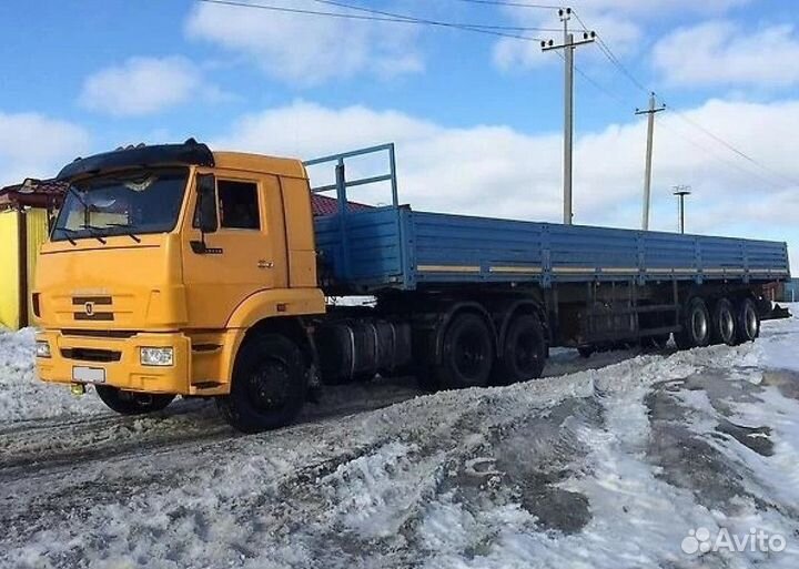 Услуги длинномера шаланды