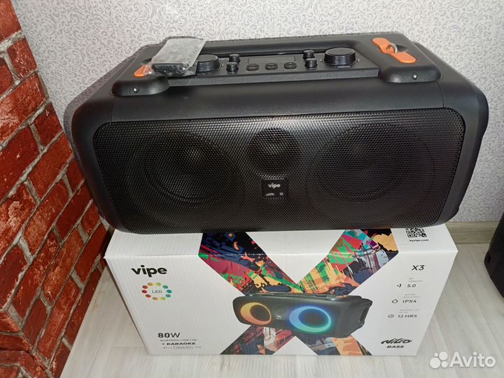 Беспроводная колонка Supra SMB 880,Vipe X3