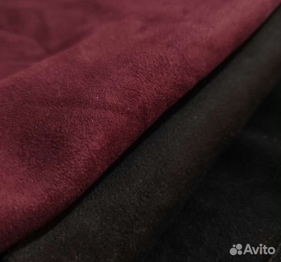 Мех вельбоа и замша