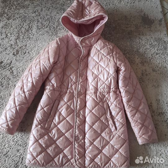 Пальто для девочки 140