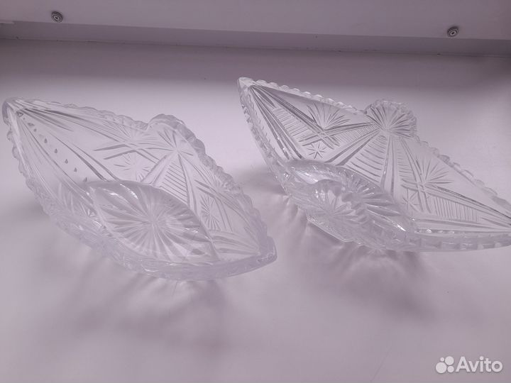 Салатник хрустальный