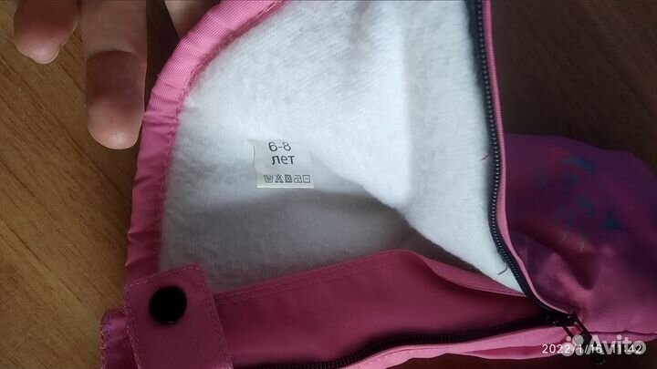 Варежки зимние детские непромокаемые