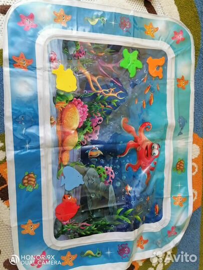 Водный развивающий коврик