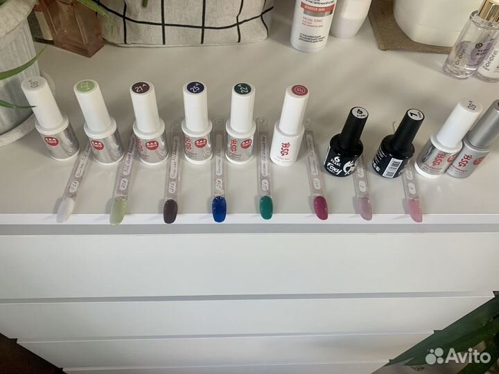 Гель лаки и базы для маникюра