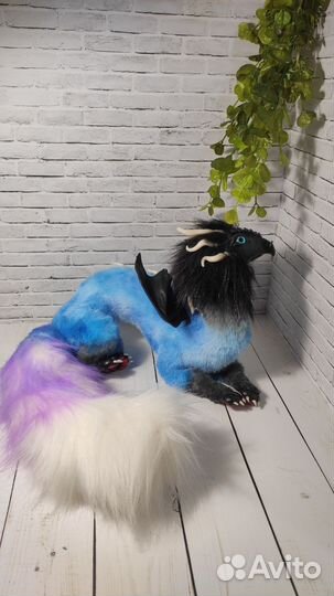 Игрушка ручной работы: уникальный подарок дракон