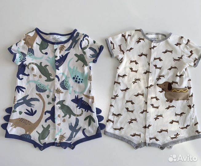 Комплект песочников carters 9m (74 размер)