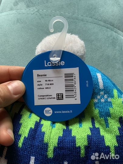 Lassie шапка демисезон 46/48