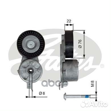 Натяжитель ремня приводного ford mondeogalaxy 1.8D
