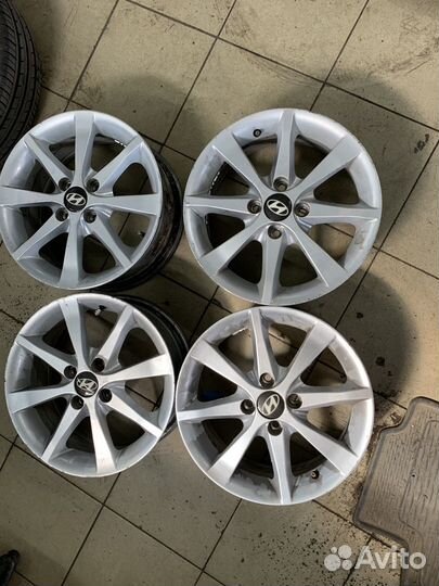 Литые диски r15 бу 4 100