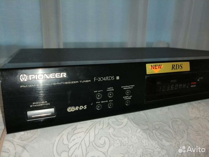 Стерео FM тюнер Pioneer F-204RDS