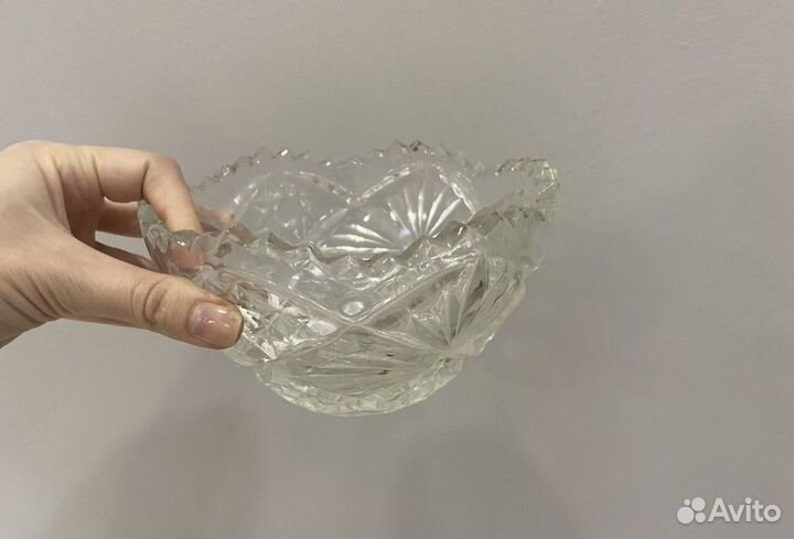 Хрустальные салатники СССР