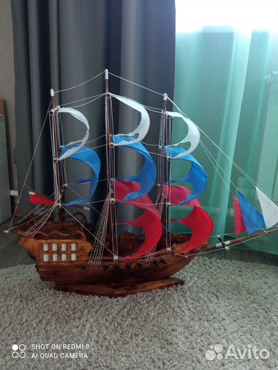 Корабль ручной работы