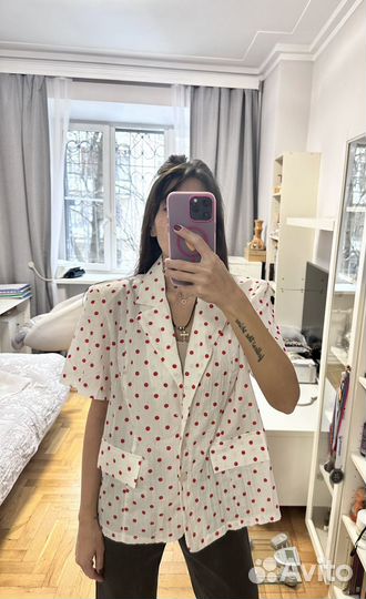 Женская блузка - пиджак большого размера новая