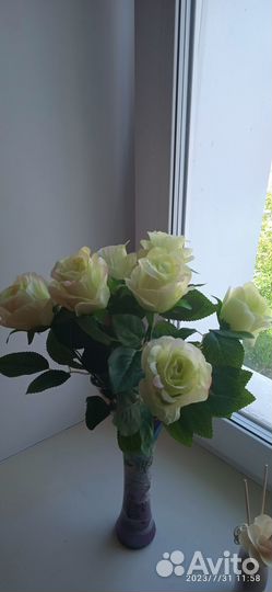 Продам искусственные цветы