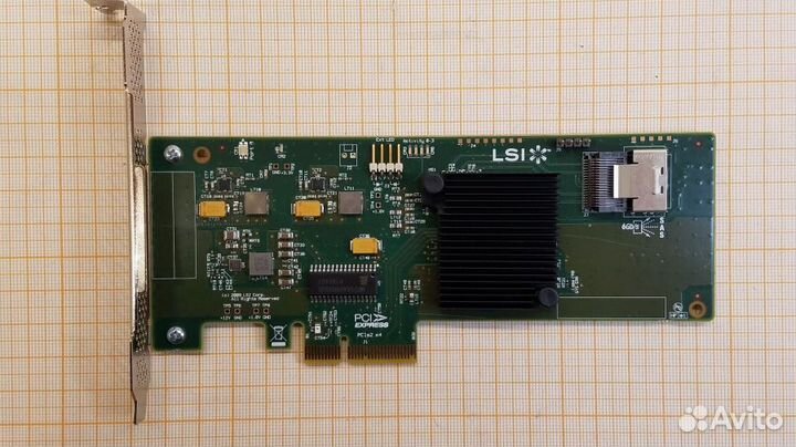 Контроллер LSI SAS9211-4i sata3/SAS2 6Gbs