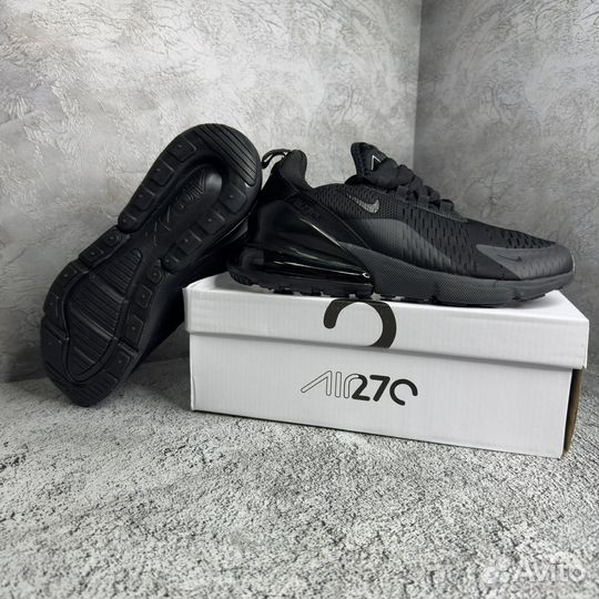 Кроссовки nike air max 270 черные