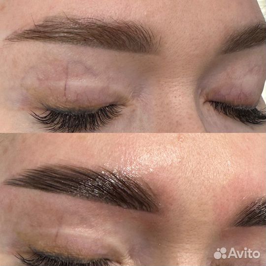 Обучение ламинирование ресниц и бровей