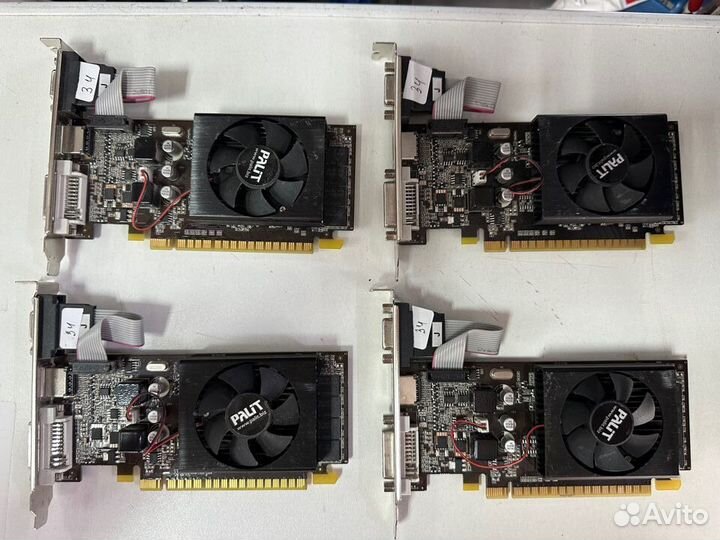 Видеокарта бу Palit GT610 2 gb