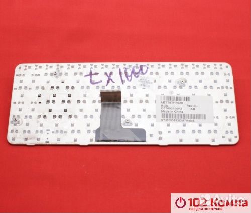 Клавиатура для ноутбука HP tx1000, tx2000 черная