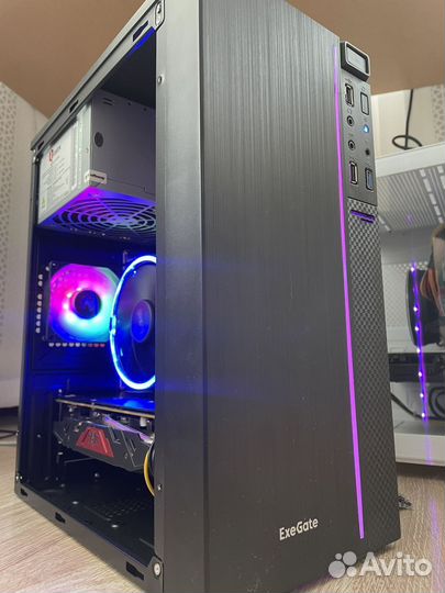 Игровой PC intel I7/RX 470 4GB/16RAM/SSD