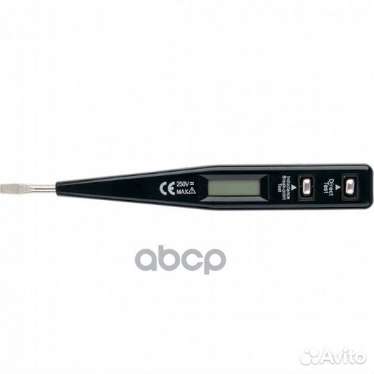 Тестер напряжения 12-220 В, жидкокристаллически