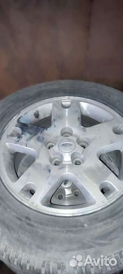 Литые диски r16 с резиной на ford