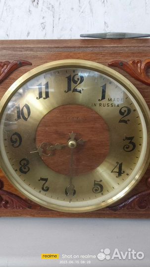 Часы настольные СССР весна
