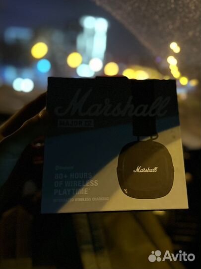 Marshall major 4 оригинал черные