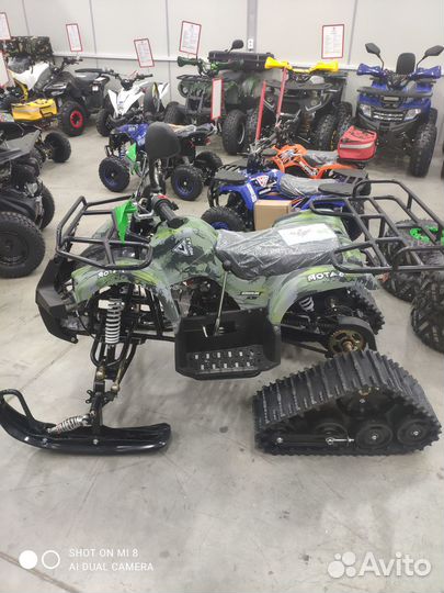 Снегоход + квадроцикл детский motax Grizlik 8 125