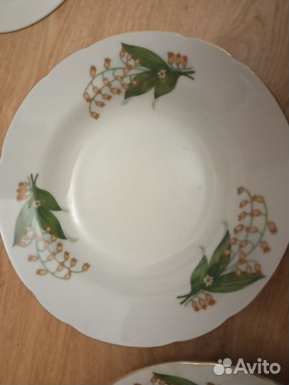 2 суповые тарелки японский фарфор Tono China