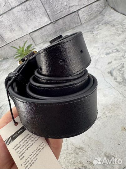 Мужской кожаный ремень Hermes