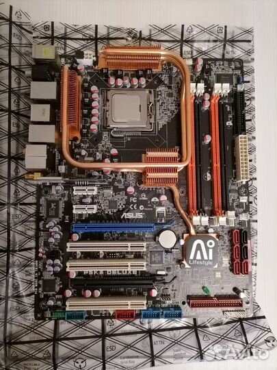 Материнская плата p5k3 deluxe с процессором q6600