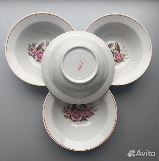 Посуда Керамика Фарфор Советский Винтаж