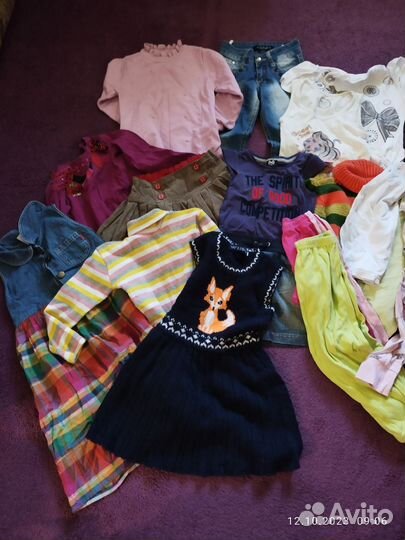 Отдам вещи детские на девочку