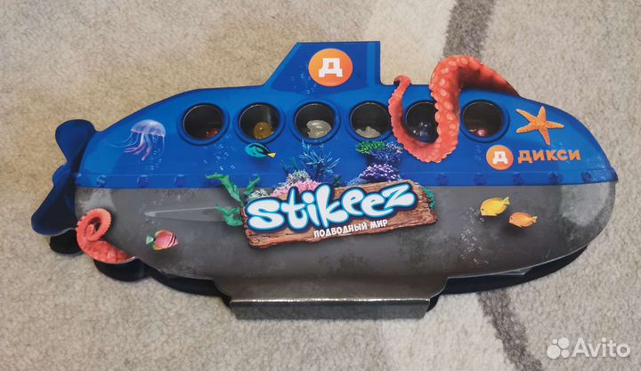 Наборы прилипал/стирателей Дикси/Пятерочка