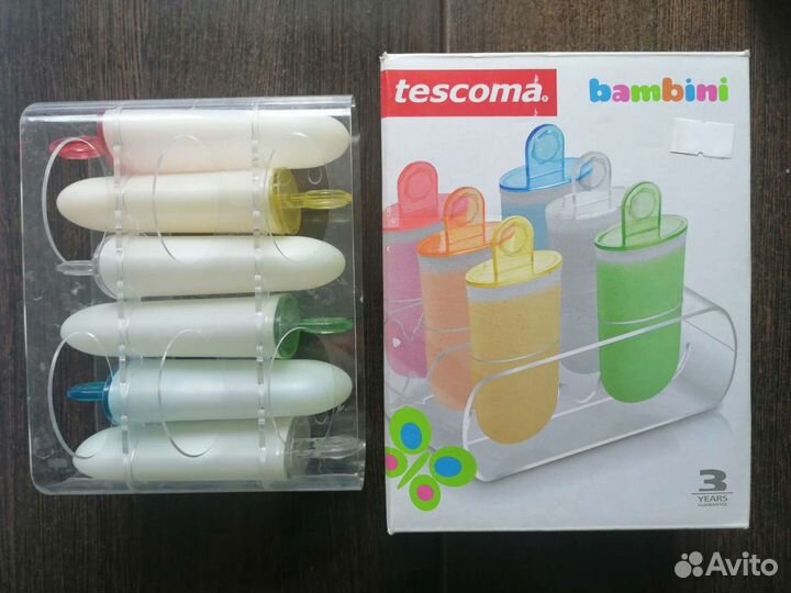 Формочки для мороженого, 6шт