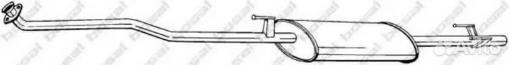 Bosal 294-217 Резонатор