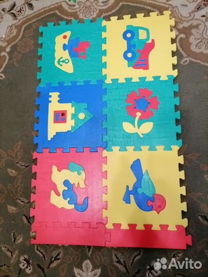 Детский коврик пазл