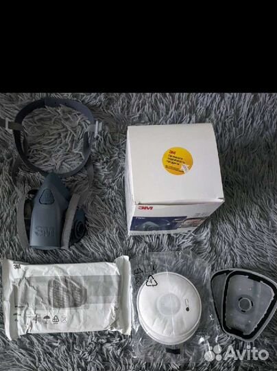 3m 3М 7500 7502 Маска Новая Оригинал + Фильтры