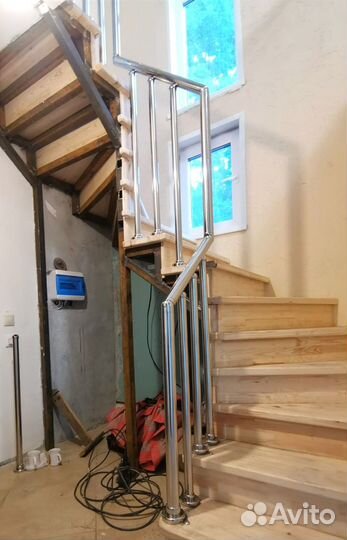 Перила из нержавеющей стали под ключ