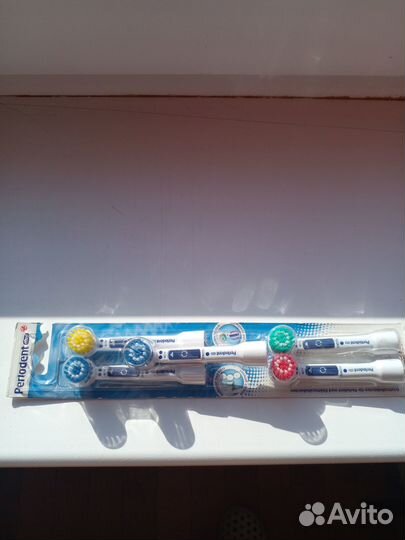 Насадки для электрической зубной щетки perlodent