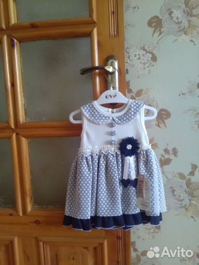 Платье + болеро рр 74-86