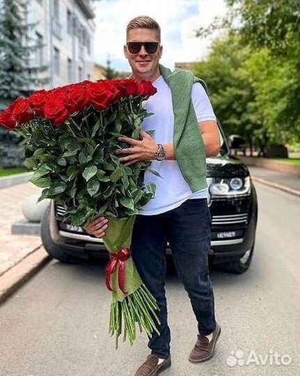 Высокие розы Гигантские розы Доставка цветов