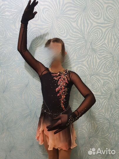 Костюм для фигурного катания рост 146-158