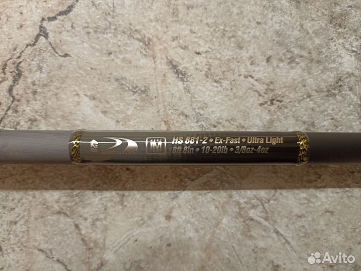 Спиннинг на бланке NFC от G. Loomis HS 881-2 lm