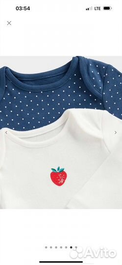 Боди для девочки 3-6 мес