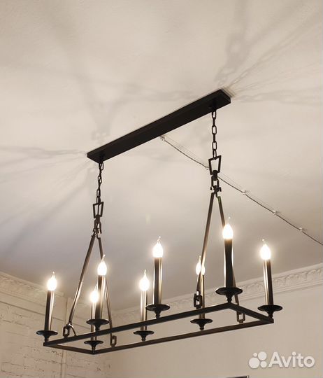 Светильник люстра лофт винтаж citilux + лампы