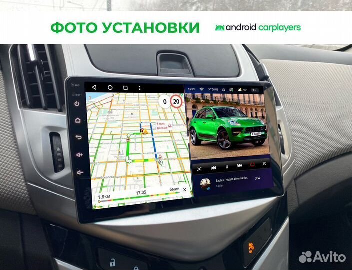 Магнитола андроид для Chevrolet